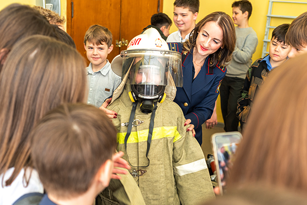 Экскурсии для школьников с перевоплощением в настоящего пожарного